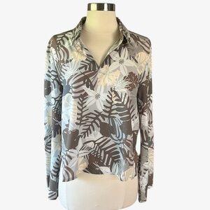 INDYEVA Frivola Long Sleeve Shirt Size Small